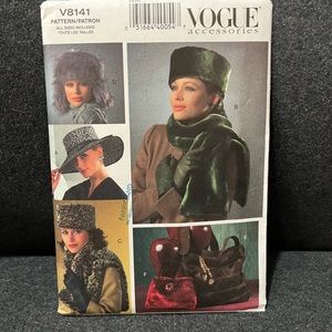 Vogue accessories hats and bags